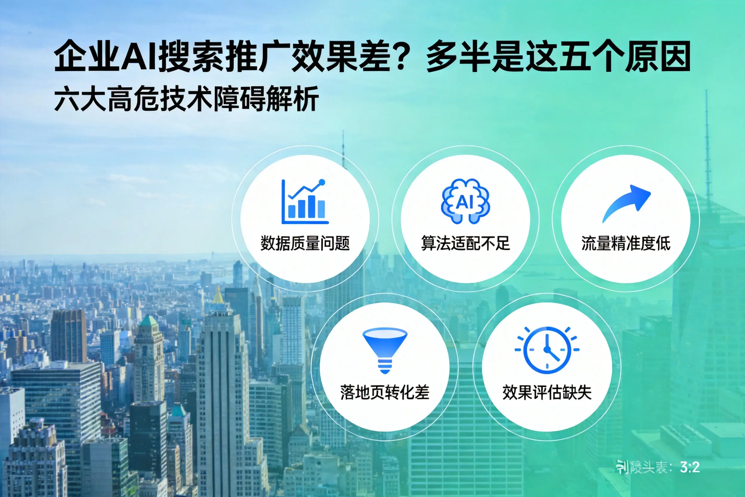 根河企业AI搜索推广效果差？多半是这五个原因